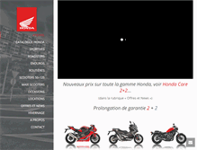 Tablet Screenshot of motoslignon.ch